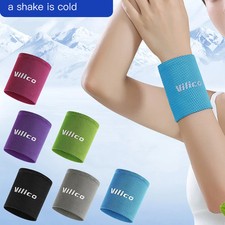 Wrist Support Band Wristband Sport Bracers Sweat Towel Cuff Tennis Wrist Guard P