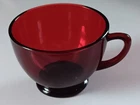 Vtg MCM Anchor Hocking ROYAL RUBY Red Glass Punch Bowl Cup ONLY Donor Replacemnt