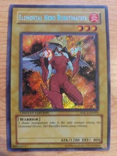 Elemental Hero Burstinatrix - EHC1-EN002 - Lightly Played LP - Limited Ed