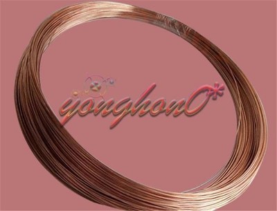 ONE 99.9% Pure   Cu Metal Wire, Diameter 3mm, Length 1m *tm