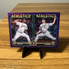 2024 Topps Update Series - Rookie Combos Angel Felipe, Easton Lucas #299/799