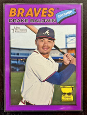 2026 Heritage - DRAKE BALDWIN #209 Purple Border Base Paper Parallel