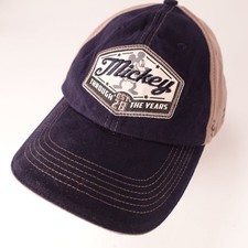 Disney Mickey Through The Years Baseball Cap Men's Adjustable Navy Tan