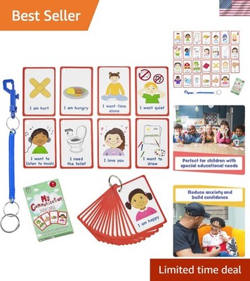 27 Illustrated Communication Flashcards for Special Needs - Empower Connections