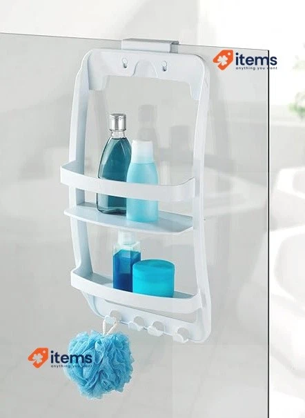 WENKO 8409100 Estante de Baño Universal Polipropileno 26×54.5×11.5 Cm – 11.5CM Foto 4 de 4