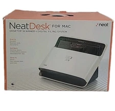 Neat Desk for Mac Desktop Scanner Digital Filing System NEW Open Box