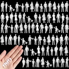 Menschen Miniatur Figuren Modellbau Weiße 0,79 Zoll 100 Stück