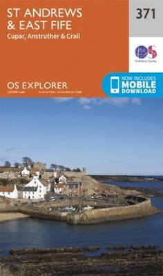 EXP 371 ST ANDREWS & EAST FIFE by Ordnance Survey Map Self Help Business