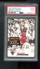 1997-98 Upper Deck Nestle Crunch Time #CT05 Michael Jordan PSA 9 Graded Card NBA