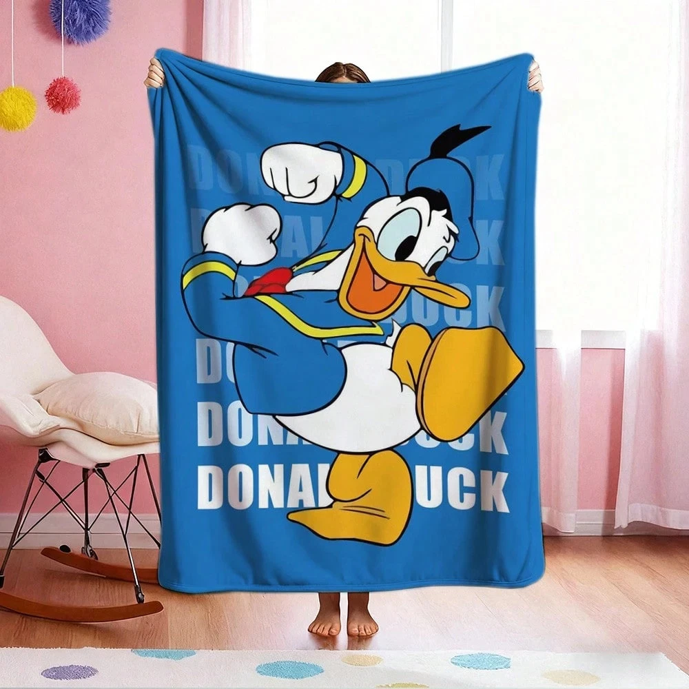 DISNEY D.Onald Duck Fleece Blanket,Bed,Sofa  3