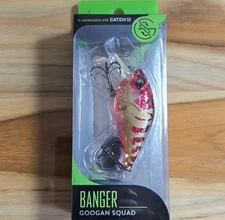 Googan Squad Banger Square Bill 2-5' Feet  2-1/4" 3/8oz Mustad Triple Grip Hooks