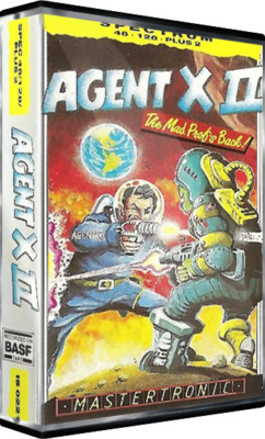 Sinclair Zx Spectrum 48K Spiel - Vertreter X 2 - Mastertronic - Getestet & Aktiv
