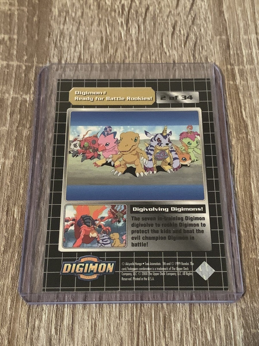 SHIPS SAME DAY Bandai Digimon Trading Card 2 of 34 Ready for Battle! Rookies!! | eBay SHIPS SAME DAY Bandai Digimon Trading Card 2 of 34 Ready for Battle! Rookies!! | eBay