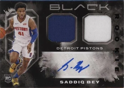 2020-21 Panini Black - Saddiq Bey #RMA-BEY