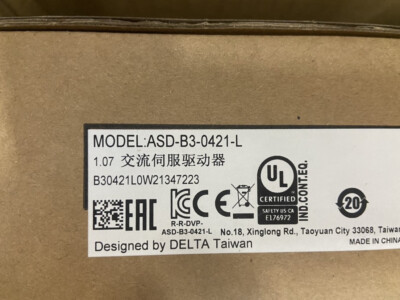 1PC New Delta ASD-B3-0421-L Servo Driver ASDB30421L Expedited Shipping