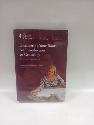 The Great Courses Discovering Your Roots An Introduction to Genealogy NEW SEALED