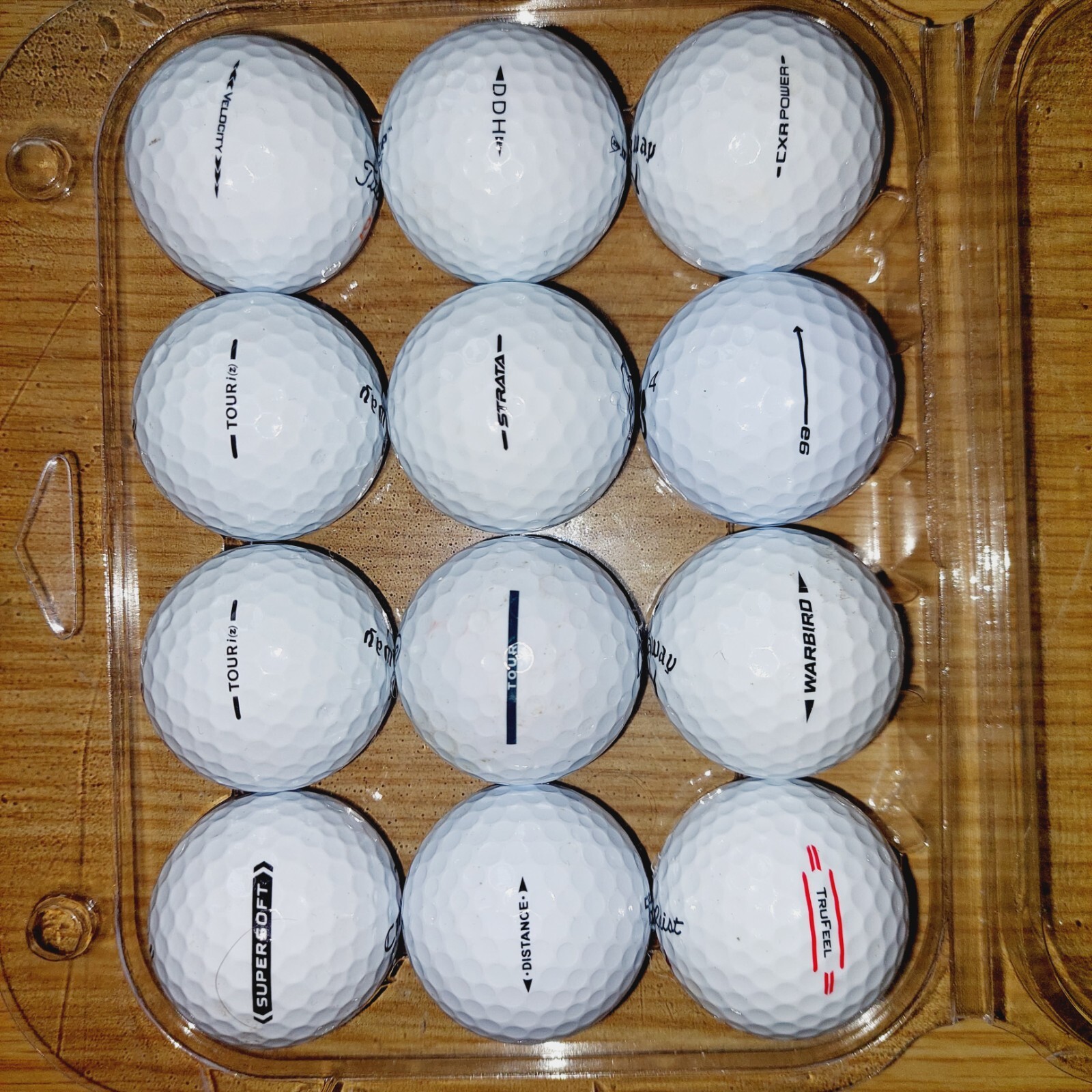 Mixed 1 dozen used golf balls Grade AAA/AAAA eBay