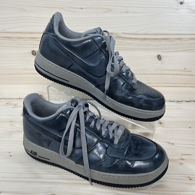 Nike Air Force 1 Mens Size 9 472514 002 Medium Overspray Gray Blue Max Dunk 2011