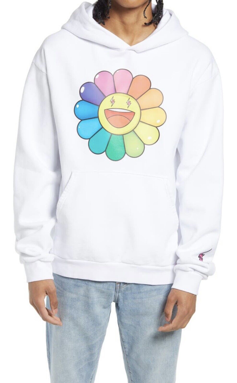 J Balvin Morado x Takashi Murakami Flower Hoodie Purple Men's - SS20 - US