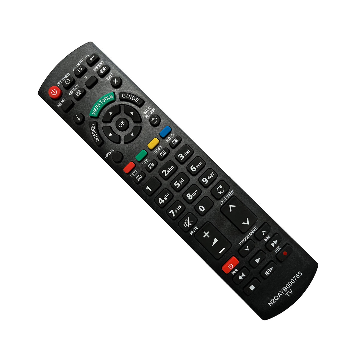 Thumbnail - Ersatz Tv Fernbedienung Für Panasonic Tx-p46gw30 Fernseher
