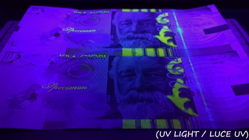 KBA Giori Jules Verne 2004 2 Uncut Specimen Test Notes Fds- / Unc- - Picture 5 of 12
