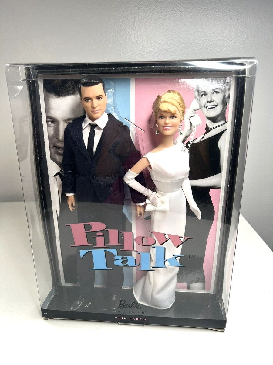 Barbie Collector Pillow Talk Doris Day And Rock Hudson Doll GiftSet NEW