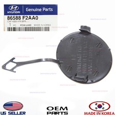 Genuine Hyundai Front Bumper Tow Hook Cover - Fits 2017-2018 Elantra (Except Sport Models)