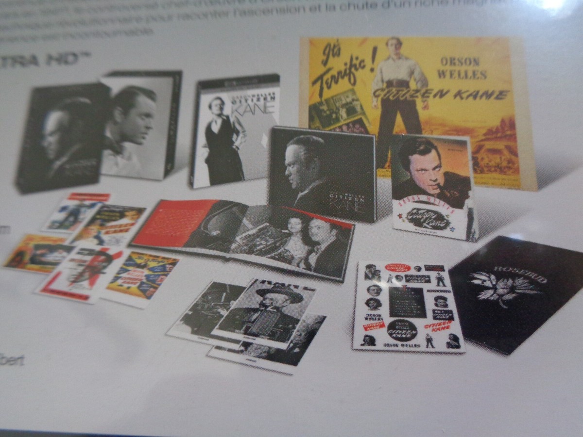 CITIZEN KANE FULL SLIP 4K BluRay UHD COLLECTORS EDITION FULL SLIP