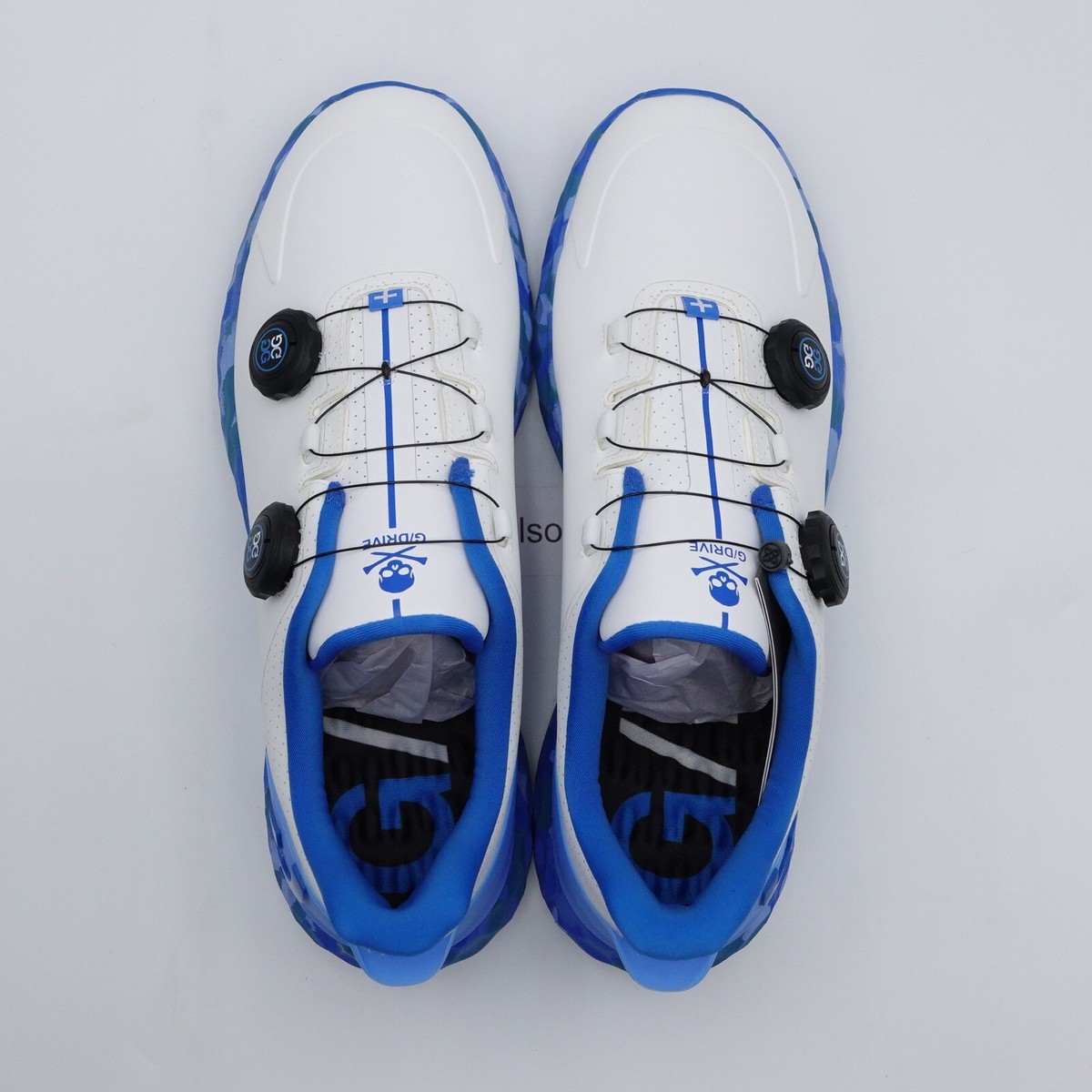 Size 12 Men's G/FORE Perforated G/DRIVE Laceless Golf Shoe