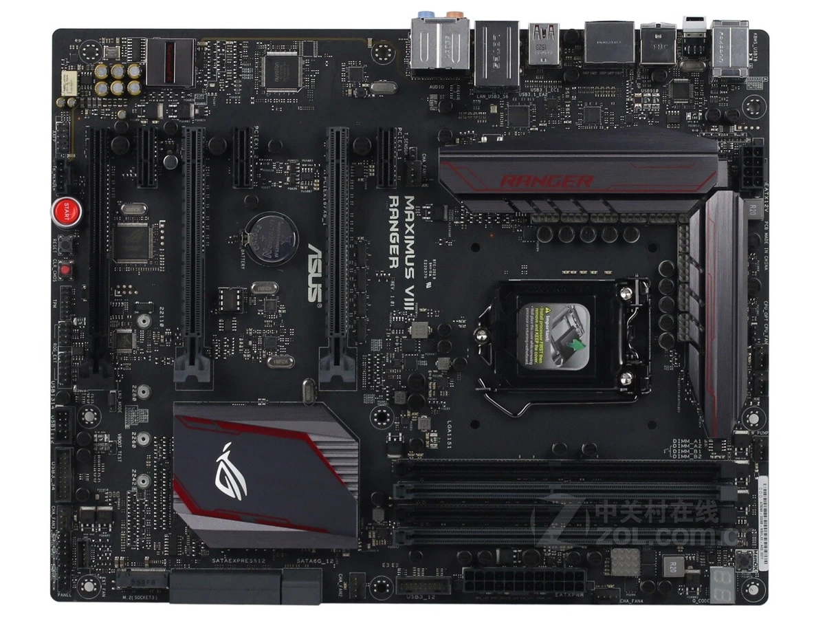 Asus rog maximus viii ranger z170 top