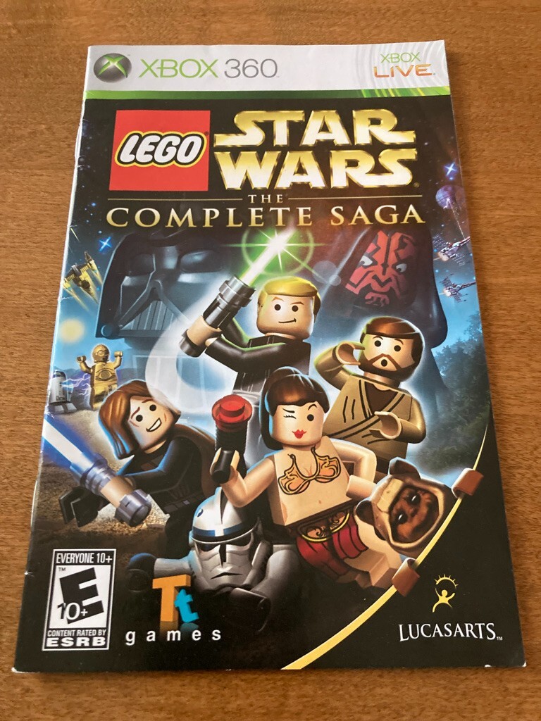 Star Wars The Complete Saga Xbox 360 Lego Star Wars the Complete Saga - Xbox 360 - Manual Only - No Game | eBay