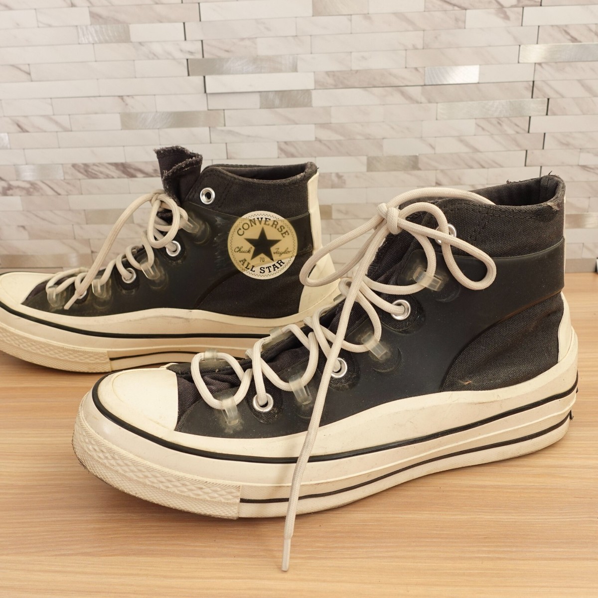 CONVERSE KIM JONES Sneakers M 8 W 10 Black Chuck 70 Storm 
