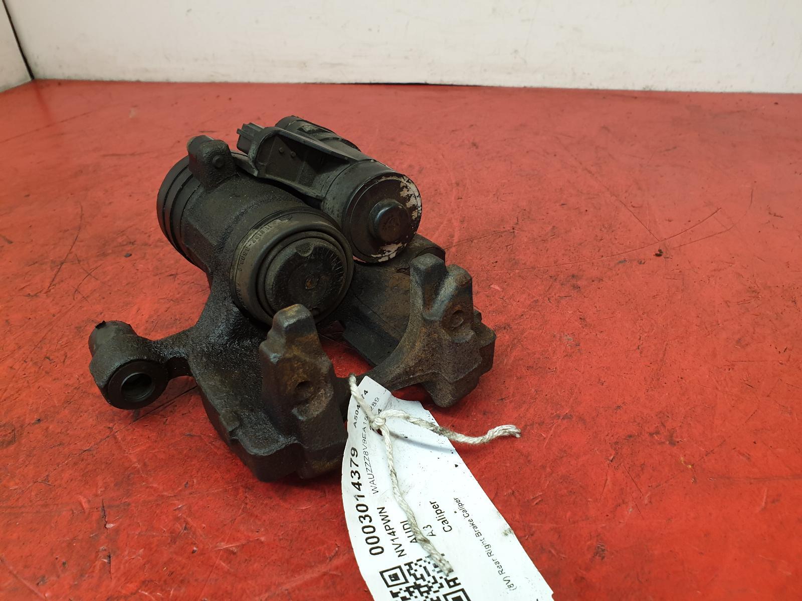 AUDI A3 OFFSIDE REAR BRAKE CALIPER RH 2014 1.4L PETROL CXSA eBay