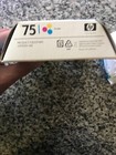 Lot of 2 Genuine HP 75 Tri-Color  InkJet Print Cartridges - New Expired  — photo 5
