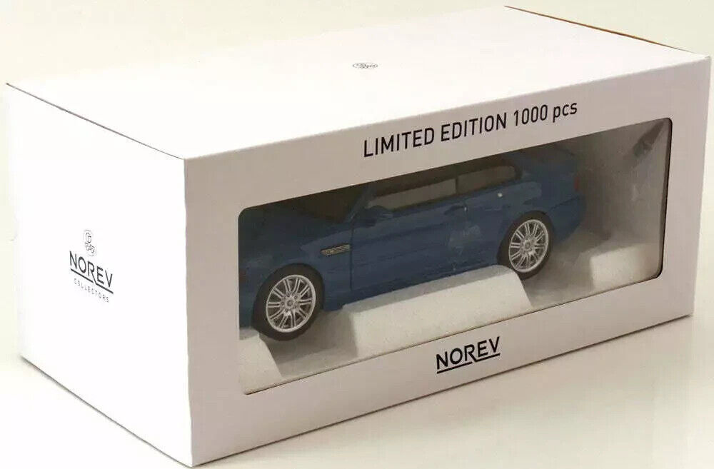 1/18 BMW M3 (E46) 2000 Blue Metallic LHD Diecast Model Car 1/18 BMW M3 (E46) 2000 Blue Metallic LHD Diecast Model Car