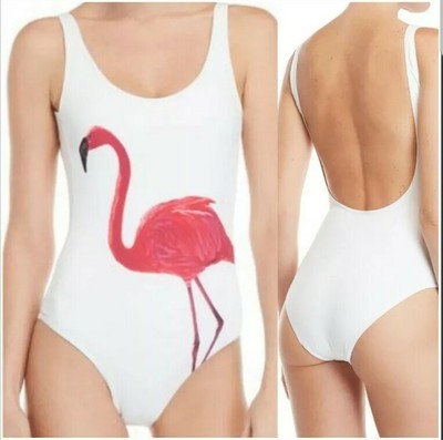 womens flamingo swimsuit