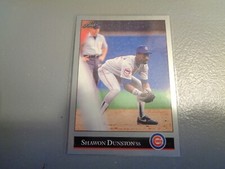 SHAWON DUNSTON CHICAGO CUBS #249 - LEAF NM-MT 1992