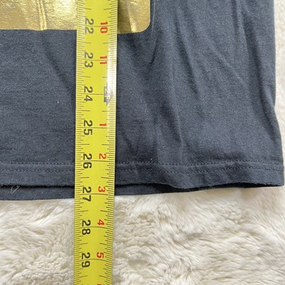 ADIDAS LA MARQUE AUX 3 BANDES BLACK GOLD T-SHIRT MEN'S SIZE M | eBay