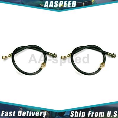 2pcs Front Left & Right Brake Hydraulic Hose For Chrysler 300 Dodge Charger Challenger 2005-2021