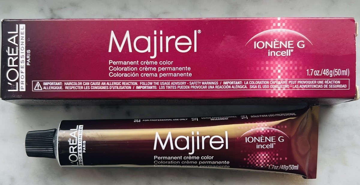 L'Oreal Majirel Permanent Hair Crème Color Dye 4.5-4crv Ionene G