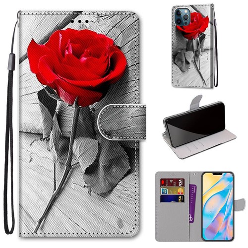 Flip Leatehr Pattern Case Wallet Cover for iPhone 11 12 Pro Max X XS XR 7 8 Plus - Picture 18 of 30