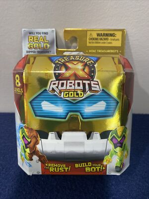  Treasure X Robots Gold Mini Bot Mystery Pack