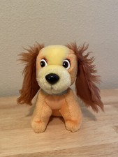 Disney Vintage Lady Lady and the Tramp Plush 7"