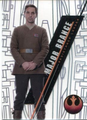 Star Wars 2016 High Tek Pattern 3 Form 2 Base Card SW-80 Major Brance