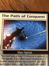 THE PATH OF CONQUEST THE GREAT WAR BABYLON 5 CCG RARE CARD NEAR MINT UNPLAYED