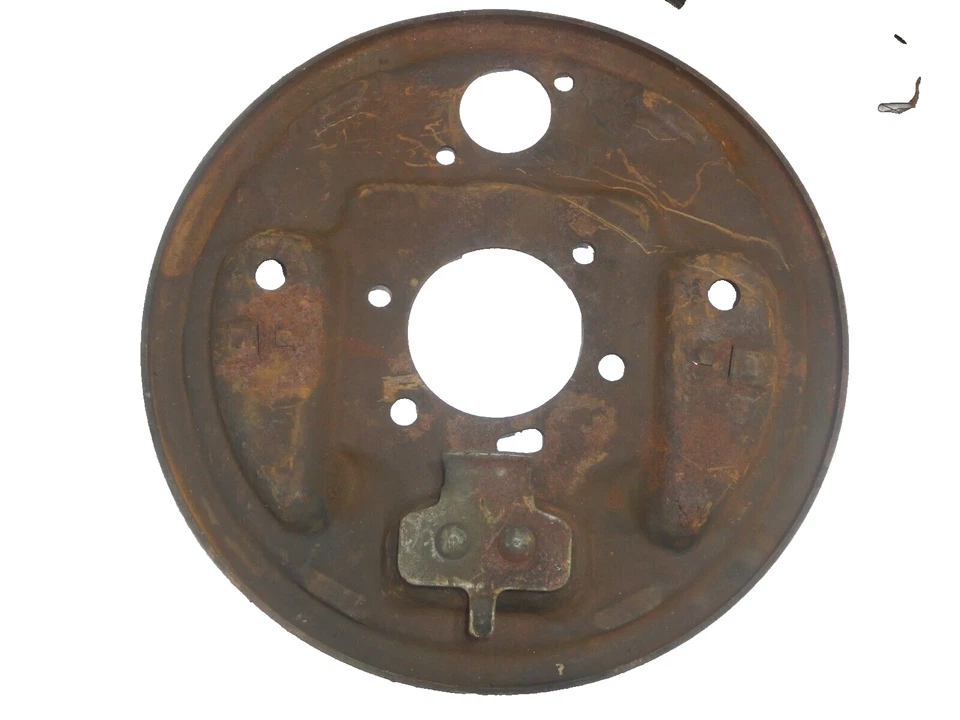 Задняя пластина левого переднего тормоза водителя Bendix Jeep Willys Jeepster NOS 47895-L - Изображение 2 из 4