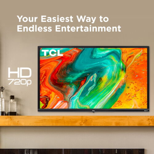 32 Inch Class 720P HD LED Roku Smart TV 3 Series Premium Design Dual-band Wi-Fi - Afbeelding 1 van 12