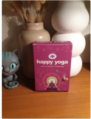   12 Reflux Räucherkegel Green Tree Happy Yoga NEU  