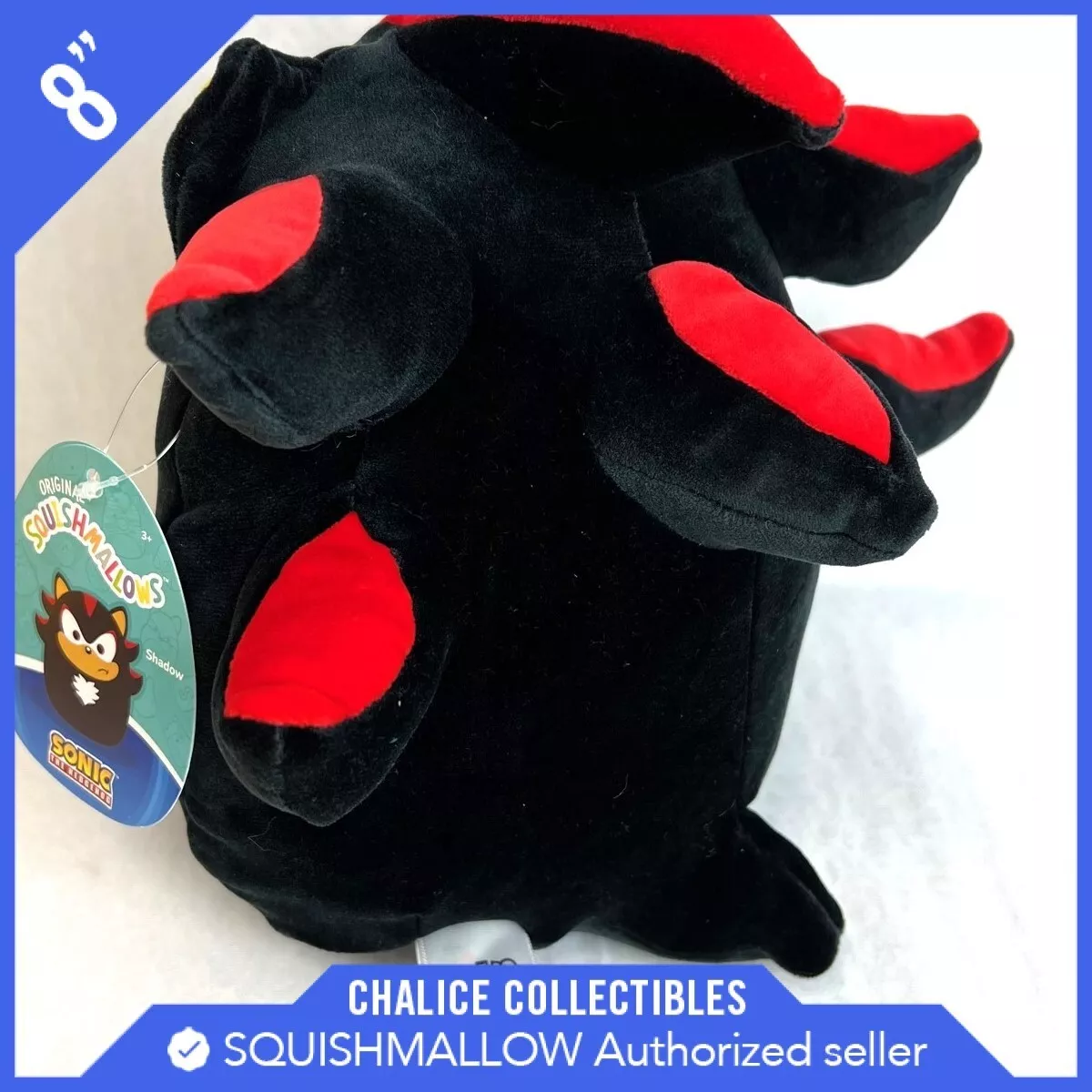  Squishmallows 8 Sonic The Hedgehog: Shadow - Official