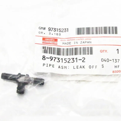 NEW OEM 1PC Injector return pipe tee joint 8973152312 Fits For Isuzu 4JJ1